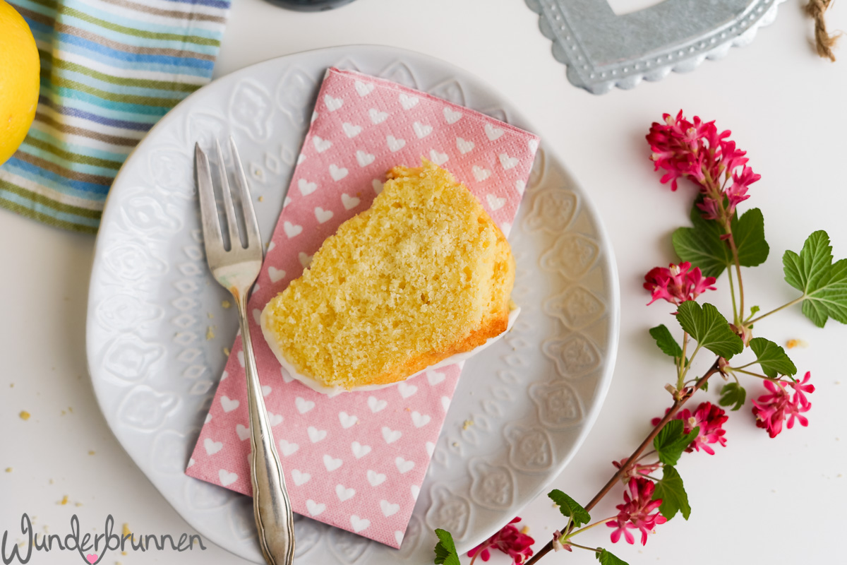 Zitronenkuchen zum Geburtstag - Wunderbrunnen - Foodblog - Fotografie