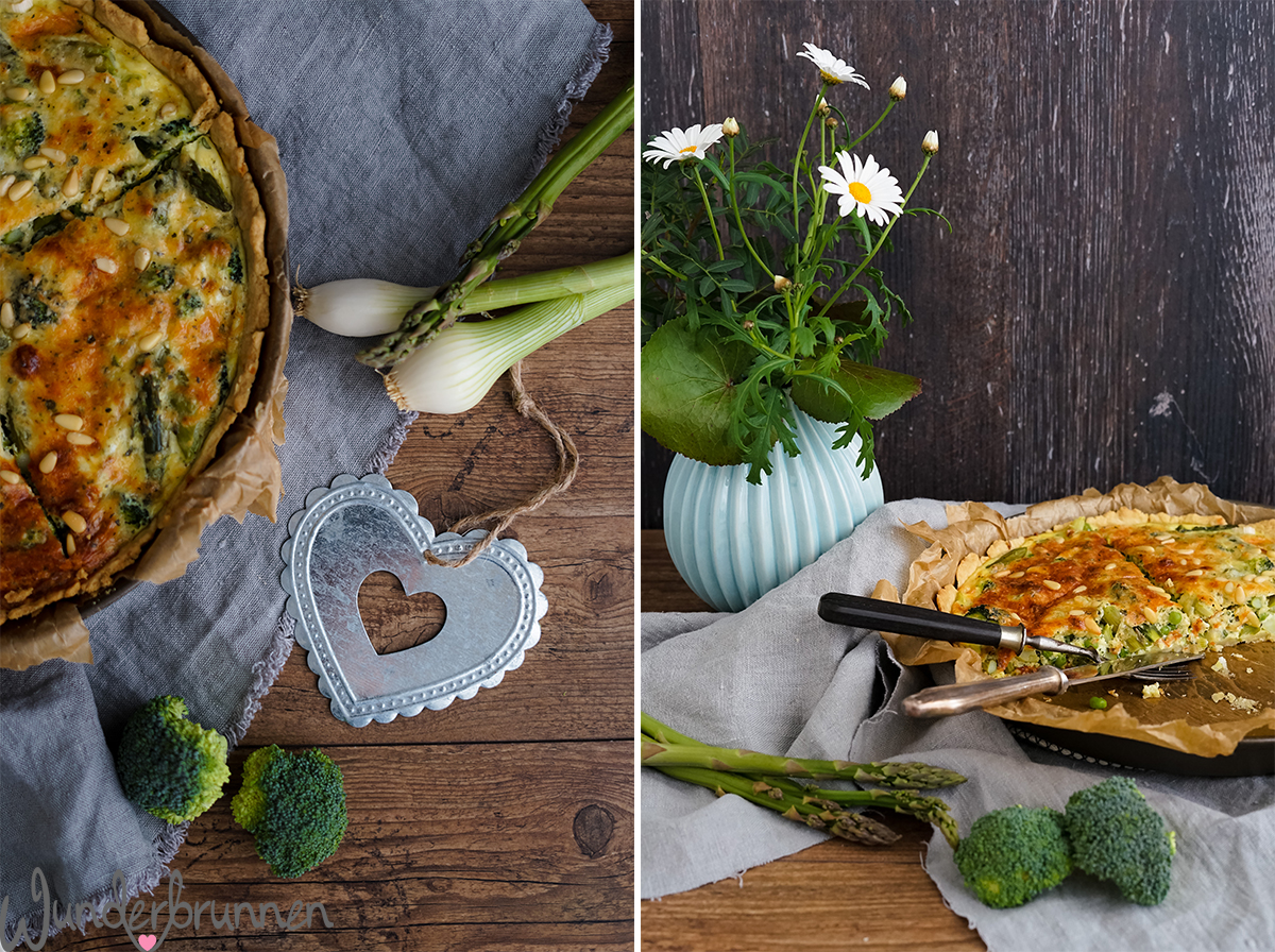 Gemüse-Quiche - Wunderbrunnen - Foodblog - Fotografie
