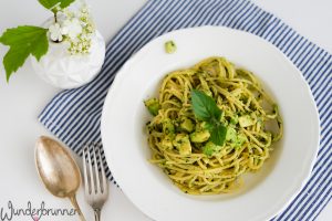 Avocado-Spaghetti (nach Anna Jones) - Wunderbrunnen - Foodblog - Fotografie