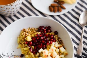Winterliches Porridge - Wunderbrunnen - Foodblog - Fotografie