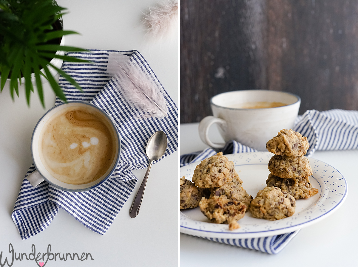 Peanut Butter Chocolate Chip Cookies - Wunderbrunnen - Foodblog - Fotografie