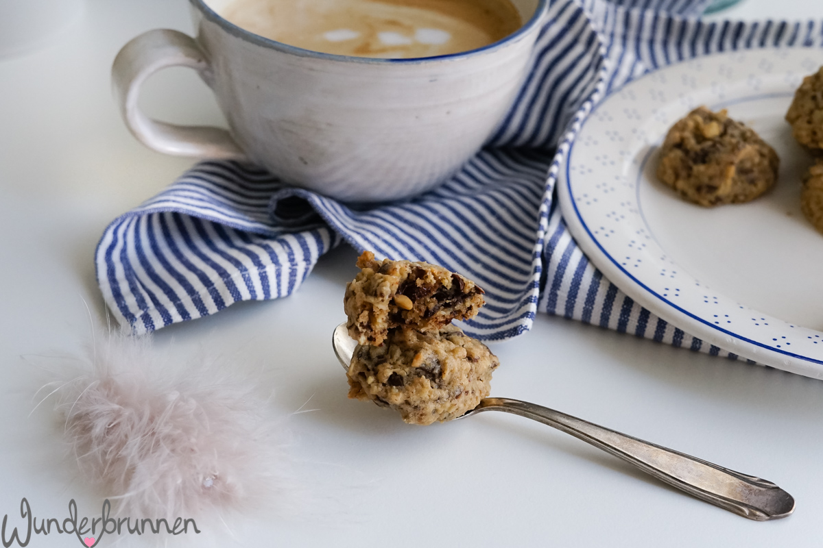 Peanut Butter Chocolate Chip Cookies - Wunderbrunnen - Foodblog - Fotografie