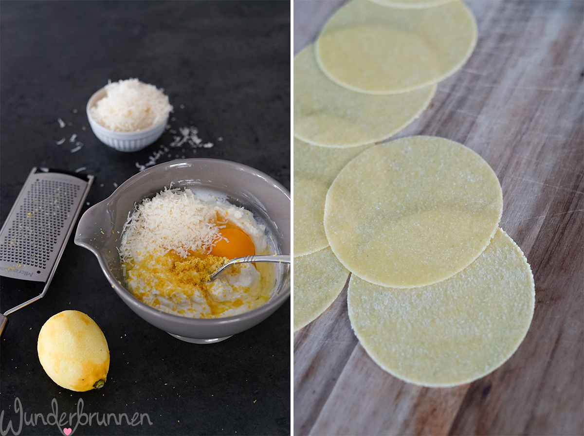 Zitronen-Ravioli - Wunderbrunnen - Foodblog - Fotografie
