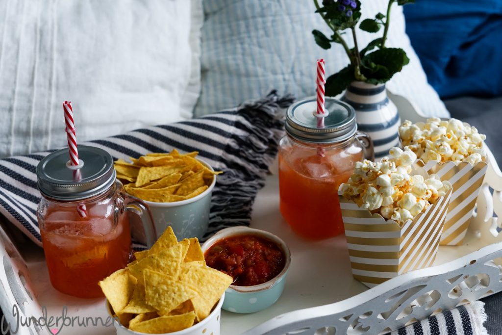 Salsa-Dip und Popcorn - Wunderbrunnen - Foodblog - Fotografie