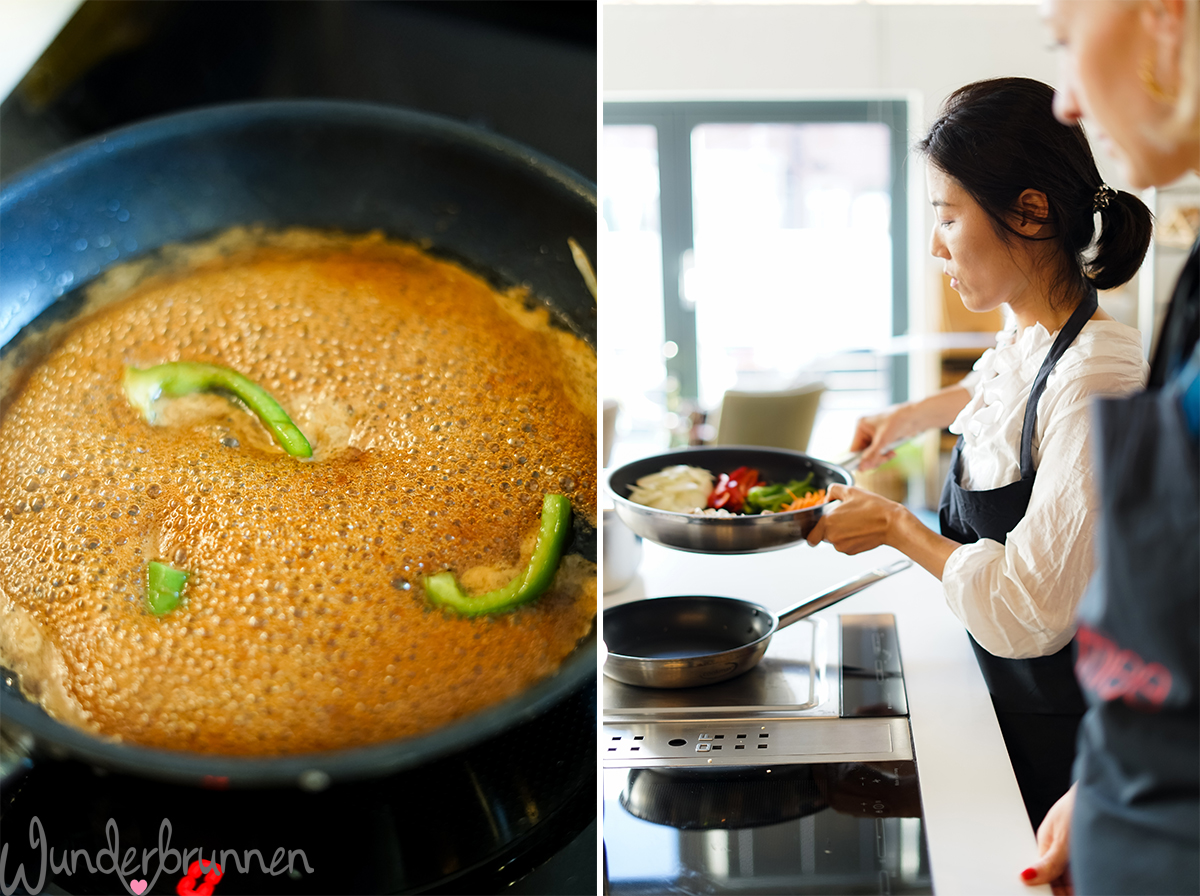 Koreanisch kochen mit Effilee - Japchae - Wunderbrunnen - Foodblog - Fotografie
