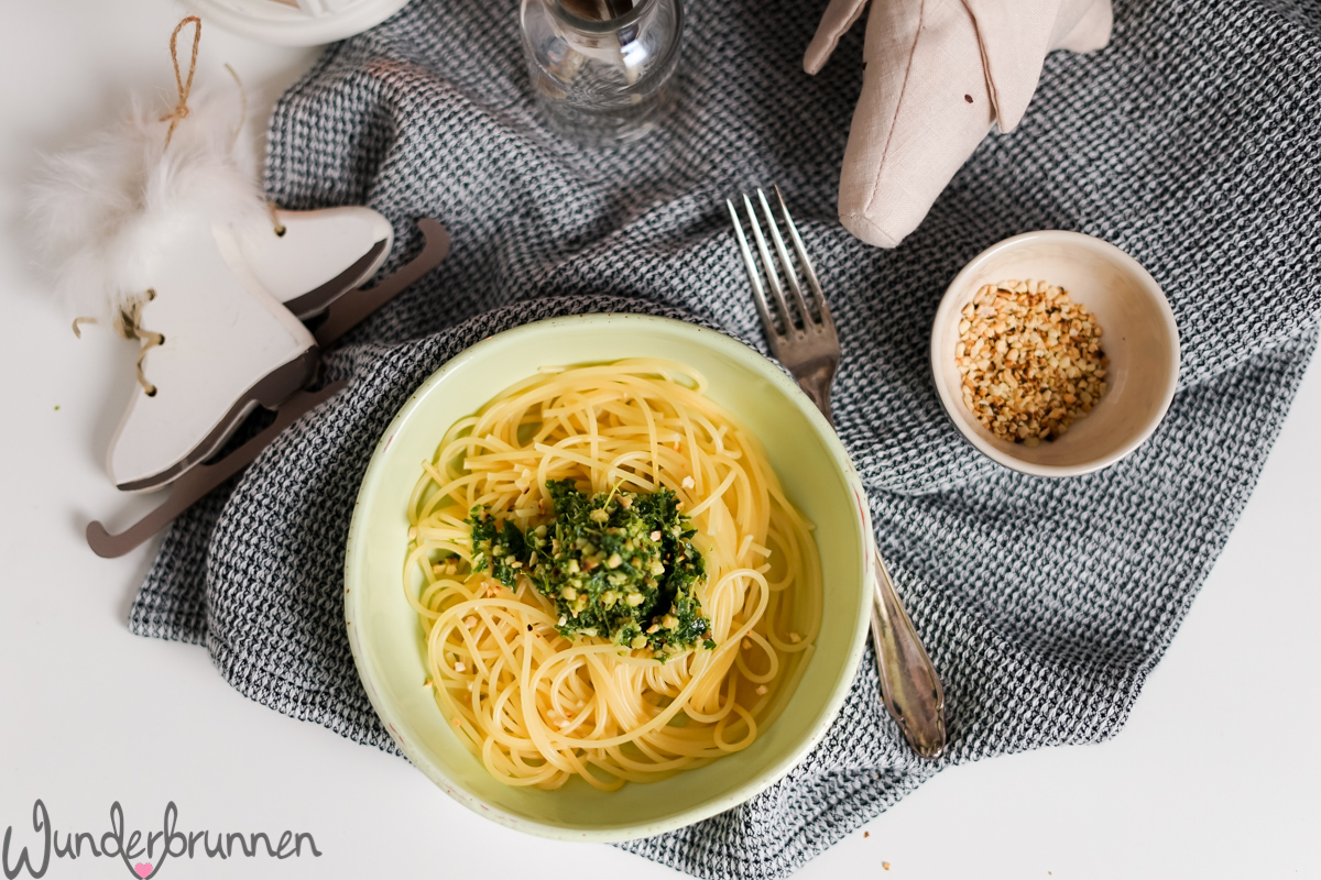 Grünkohl-Pesto für Saisonal schmeckt's besser - Wunderbrunnen - Foodblog - Fotografie