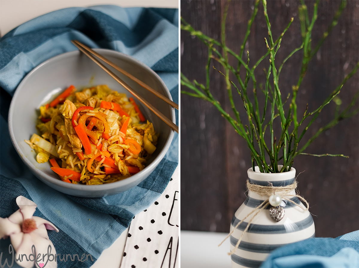 Chinakohl-Gemüse-Pfanne - Wunderbrunnen - Foodblog - Fotografie